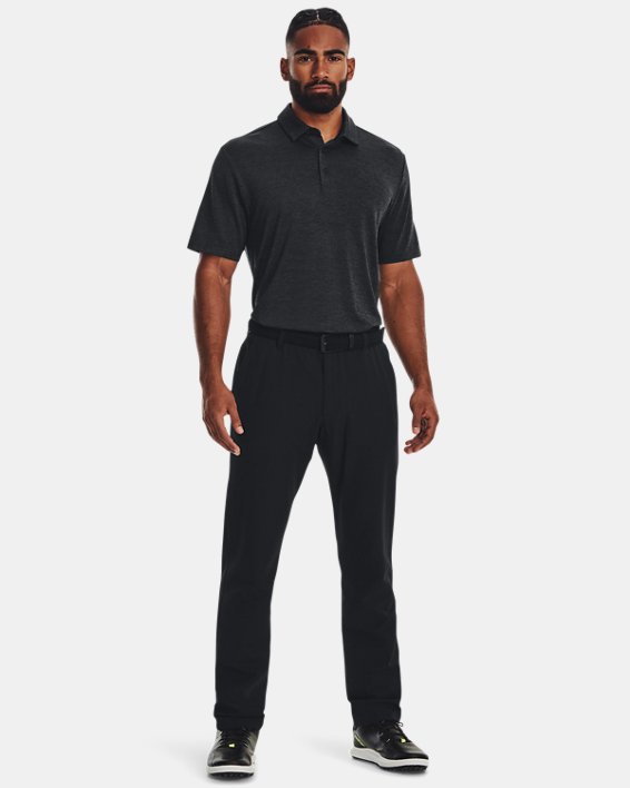 Men's UA Playoff 3.0 Polo in Black image number 2
